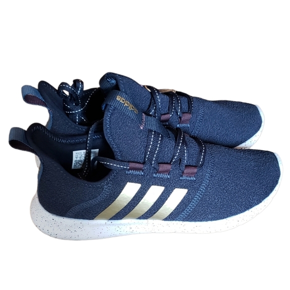 Adidas Cloudfoam Pure 2.0 Legend Ink Gold Sneakers - Picture 7 of 7